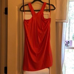 Jay Godfrey coral cocktail dress
